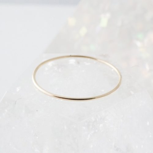 Smooth Ring gold 4