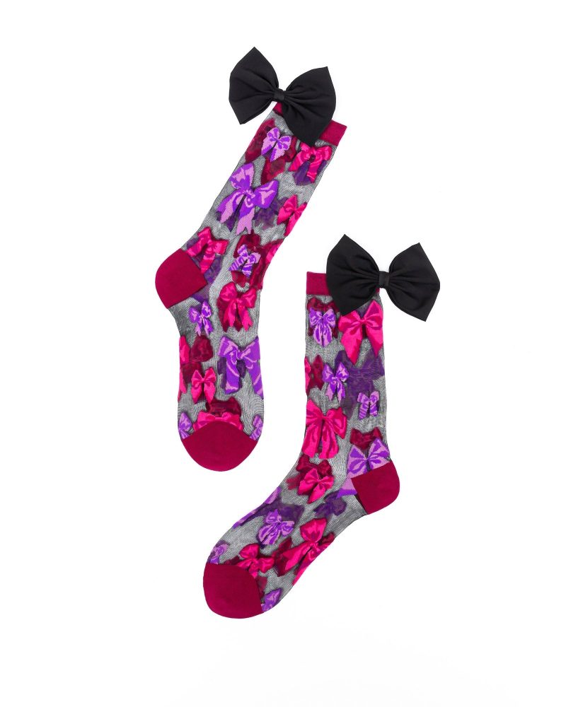 SockCandyBigBowEnergysheersockholidaybowsocksforwomen