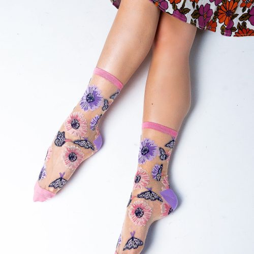 SockCandyButterflyFloralSocksSunflowerprint 0bddc00f 2458 4127 8f53 d6354f192c38