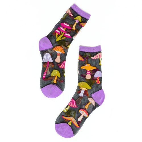 SockCandyMagicMushroomsBlackSheerCrewSock b579a1b3 1785 4b55 8673 faf4a71fbf56