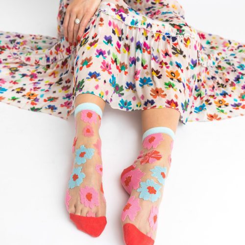 SockCandyRibbonRosesSheerAnkleSockOnFeet1 f49ba340 7a3f 4a73 83f3 1ff250f462c9