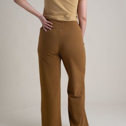 Sophie Eleanor Pant Almond French Terry 3