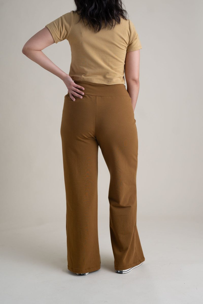 Sophie Eleanor Pant Almond French Terry 3