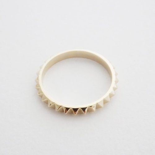 Spiked Ring Gold 2