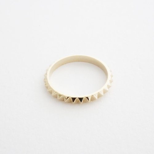 Spiked Ring Gold 3