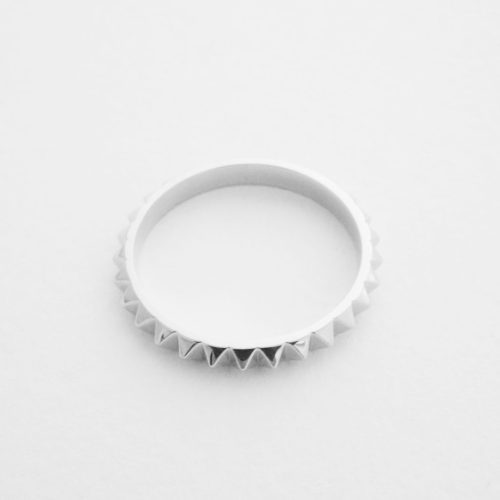 Spiked Ring Silver 2