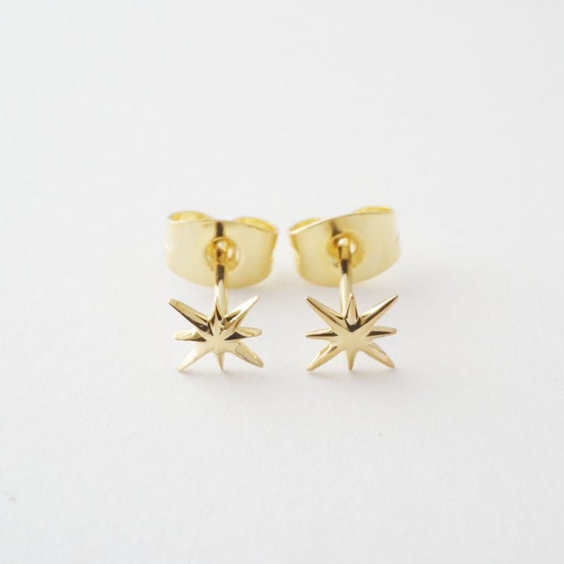 Starburst Studs gold 1