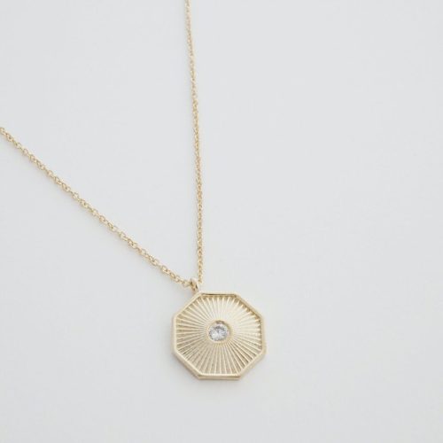 SunbeamPendantNecklacegold2