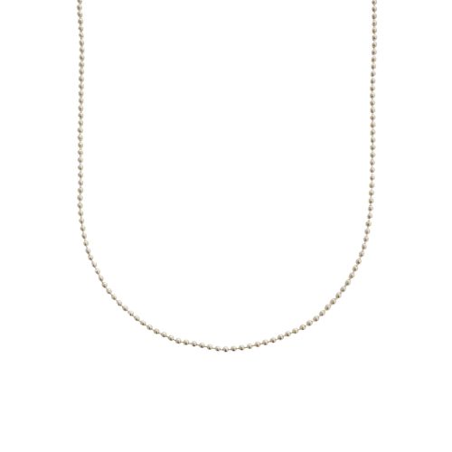 ThickBallChainNecklace 2mm Gold1copy