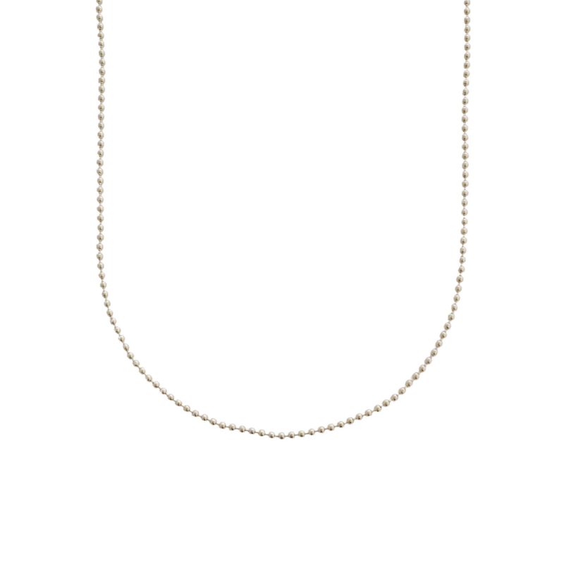 ThickBallChainNecklace 2mm Gold1copy