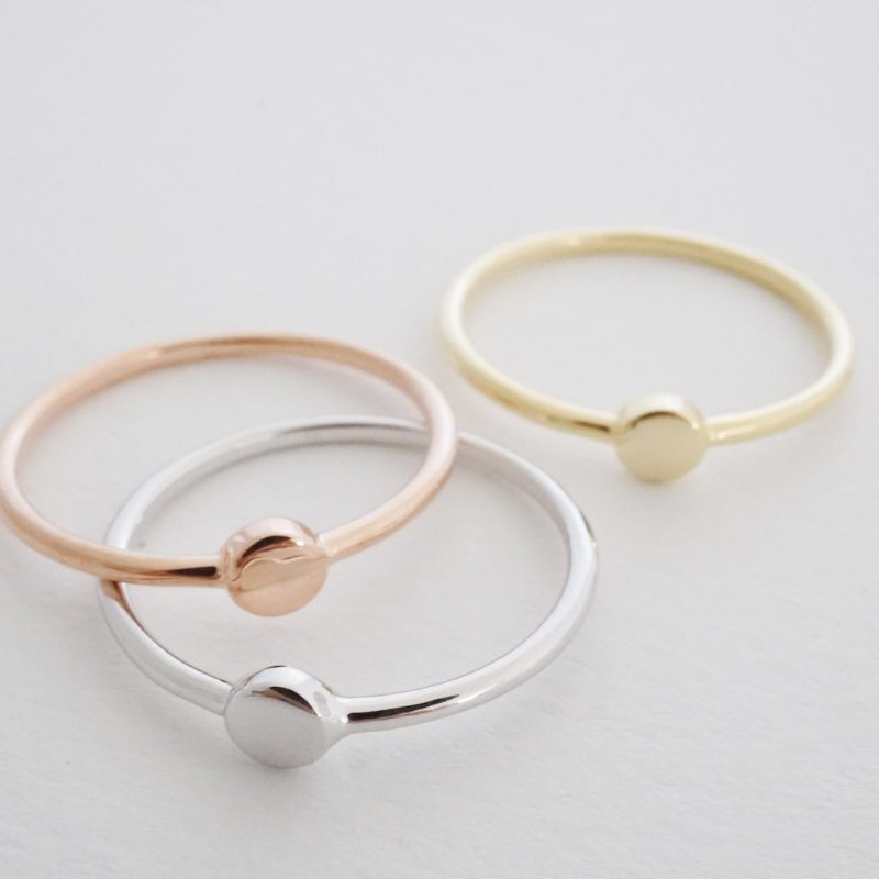 Tiny Circle Ring all 1