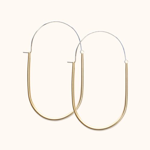 Vivida Hoops Brass SS Large