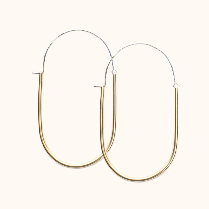 Vivida Hoops Brass SS Large