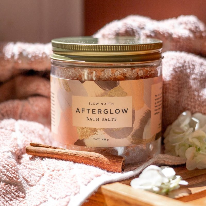 afterglow bath salt jar slow north 3