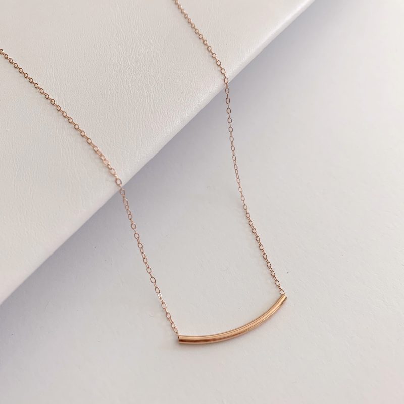 arc necklace 14k rose gold fill fdc0d915 e0bd 4ee4 b995 2655c1df3629