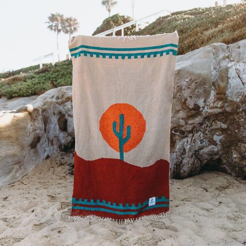 arizona cactus blanket adventure travel yoga trek light 11