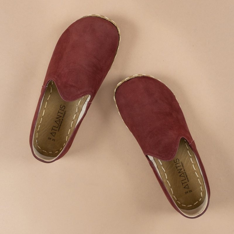 atlantis handmade burgundy barefoot shoes 4 49a11814 eab1 41c8 9637 88a621729e33