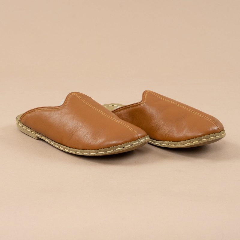 atlantis handmade cocoa brown barefoot wider turkish shearling slippers 1 bb04feb2 bc7d 43b2 aacf e0b5ca8f9c2a