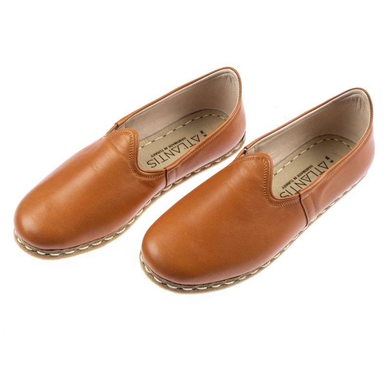 atlantis handmade cocoa brown loafers