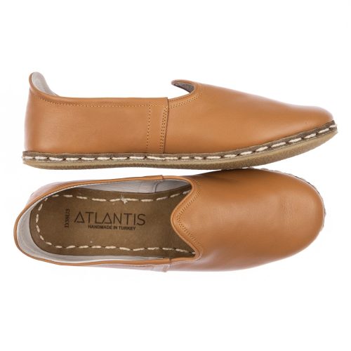 atlantis handmade shoes coconut brown unisex