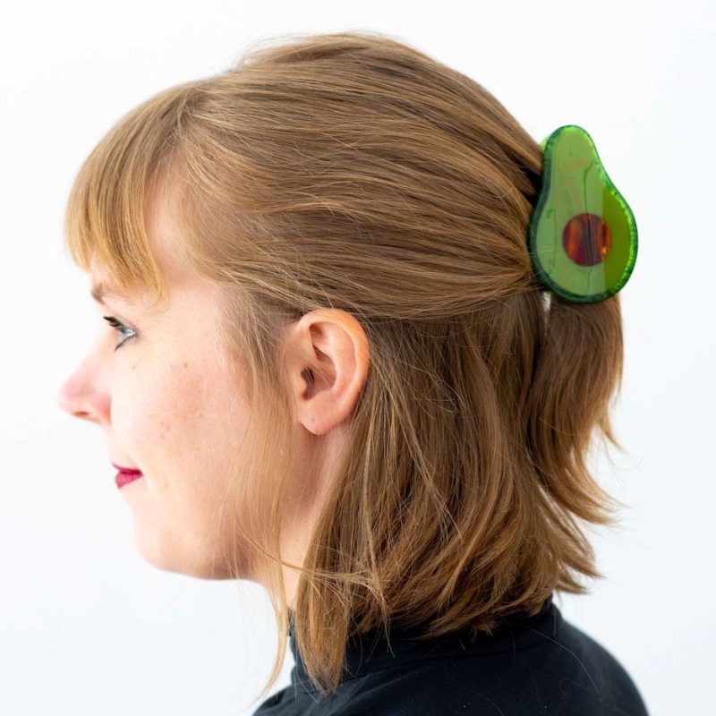 avocado hair claw accessories jenny lemons 893008