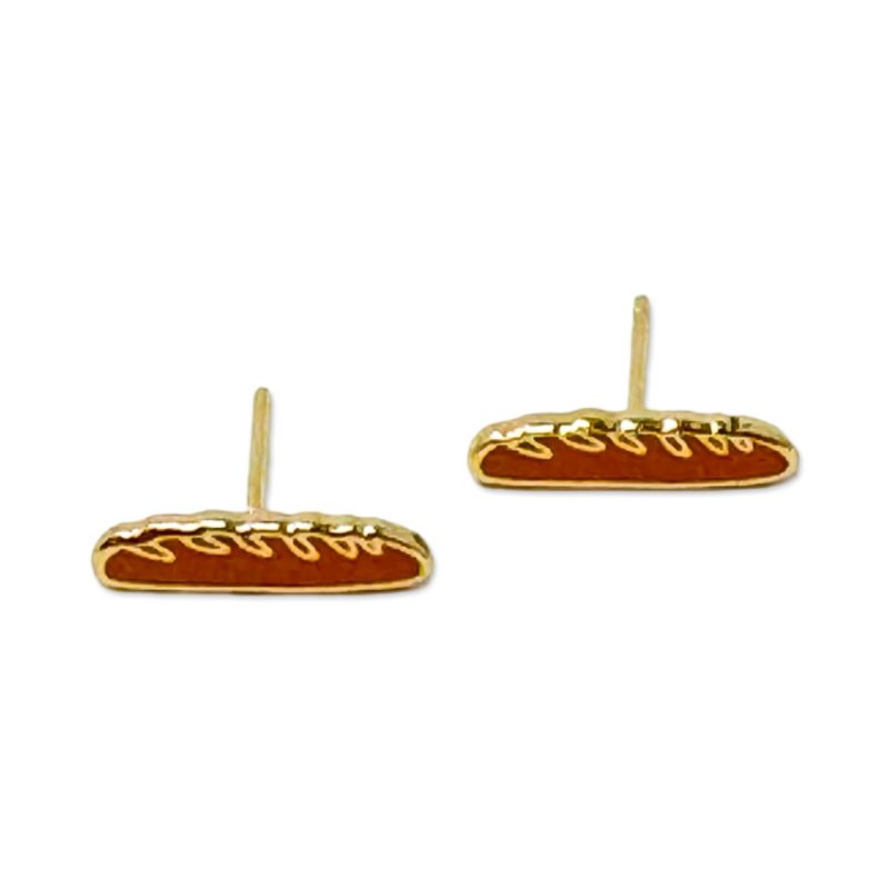 baguette enamel earrings jewelry jenny lemons 941029