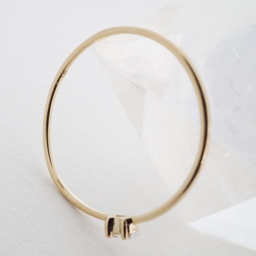 baguette ring 14k gold 9