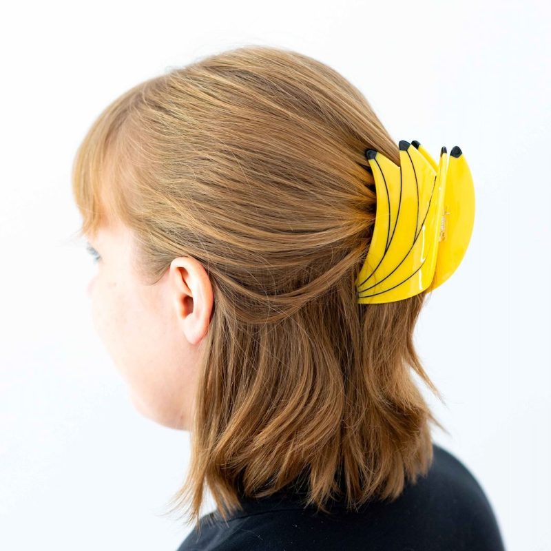 banana bunch hair claw accessories jenny lemons 712494