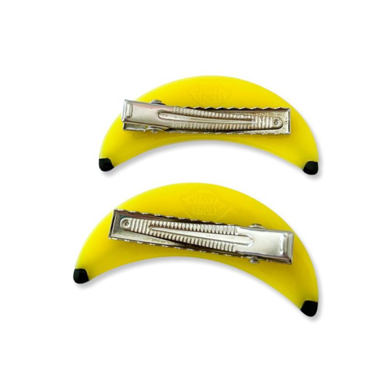 banana hair clip set accessories jenny lemons 373686