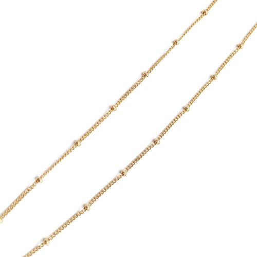 bead choker gold 3