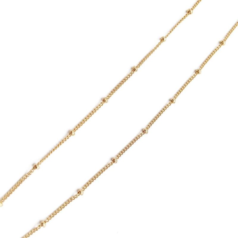 bead choker gold 3