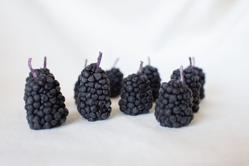 beeswax blackberry birthday candles 574252