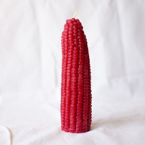 beeswax corn candle 804146