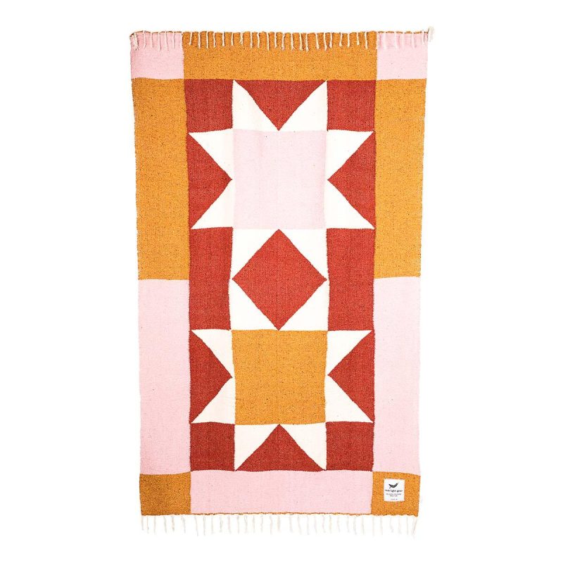 bernie throw blanket adventure yoga trek light