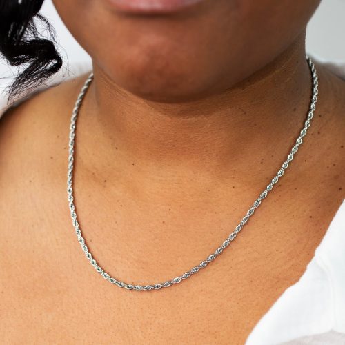 bianca rope chain necklace silver om 01