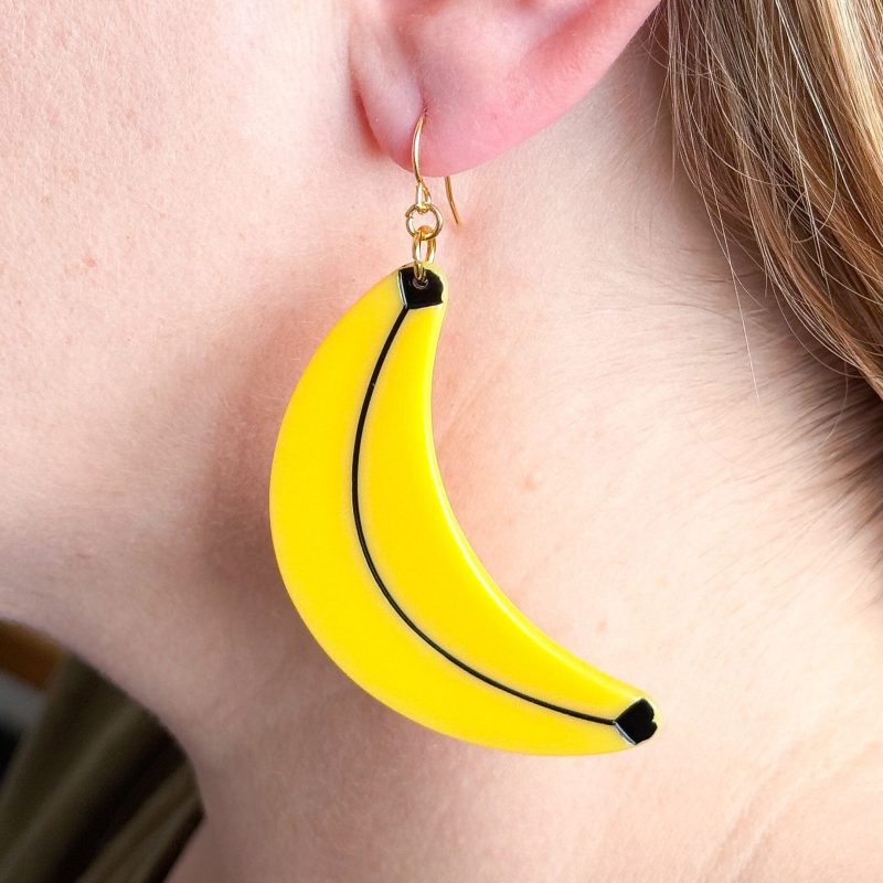 big banana earrings jewelry jenny lemons 220894