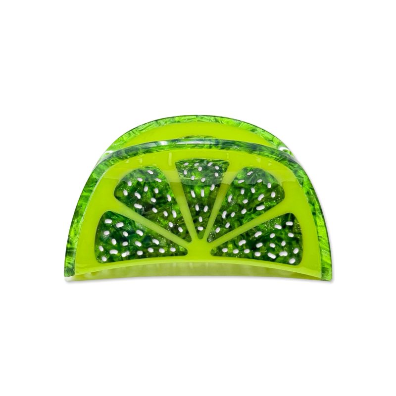 big lime slice hair claw accessories jenny lemons 231552