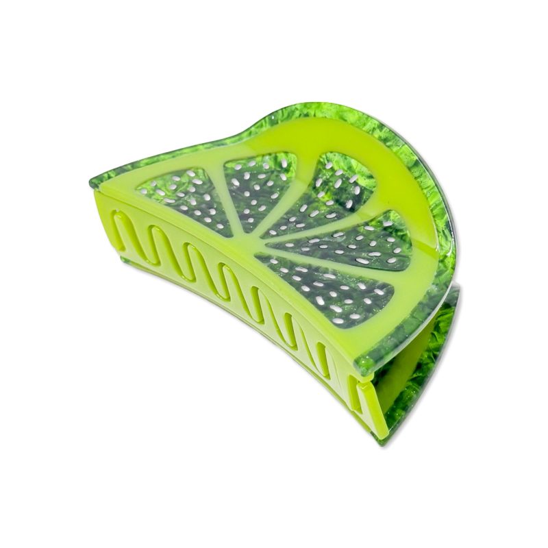 big lime slice hair claw accessories jenny lemons 833114