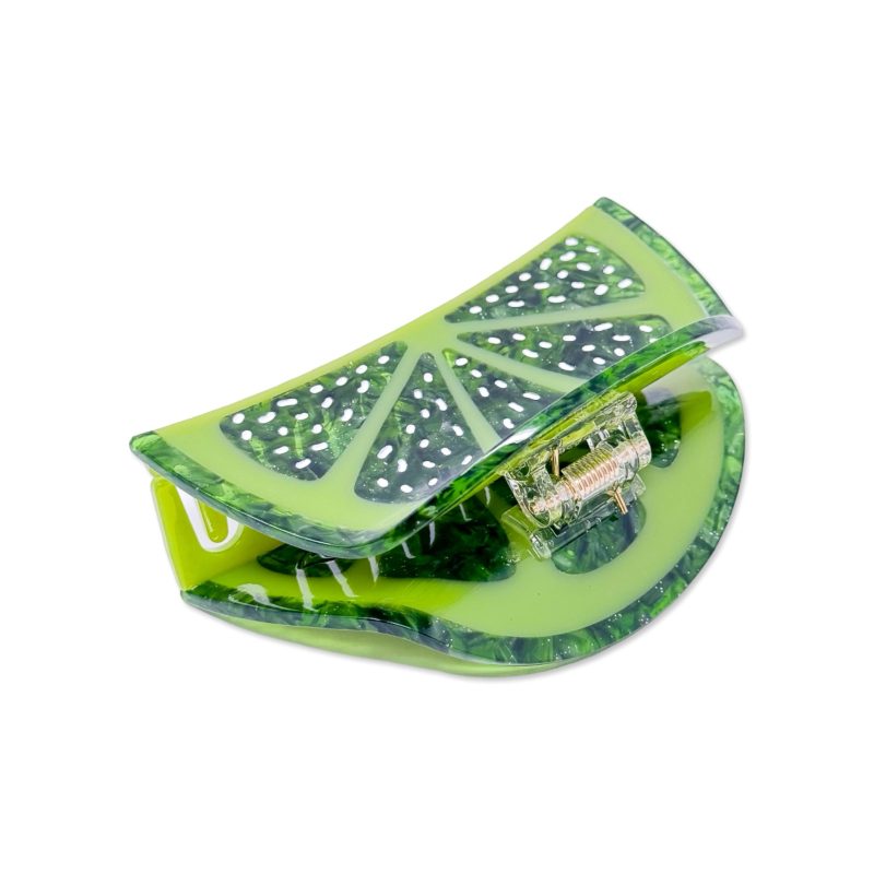 big lime slice hair claw accessories jenny lemons 913049