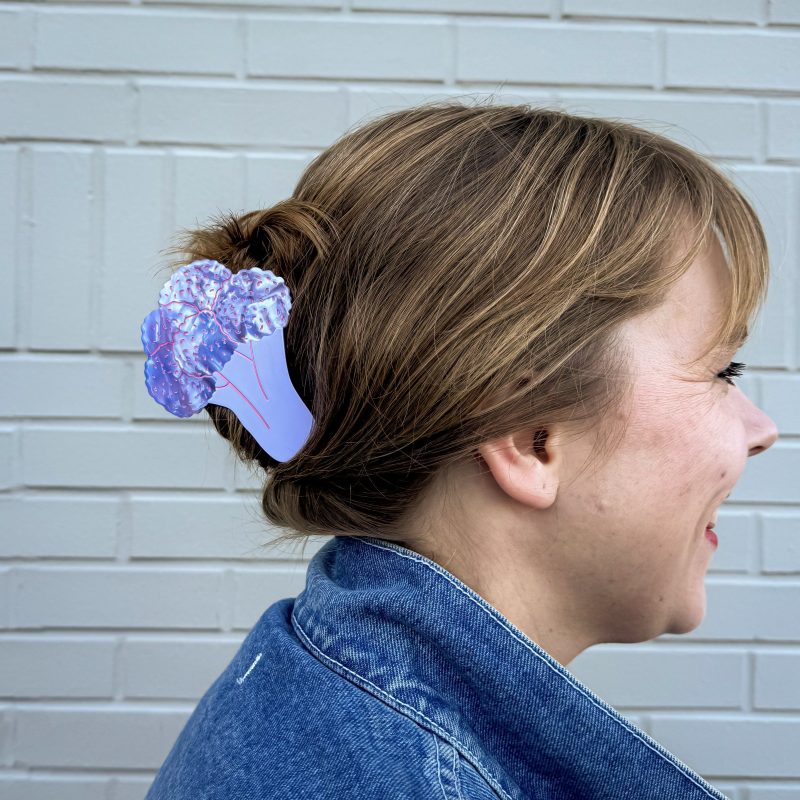 big purple cauliflower hair claw accessories jenny lemons 739568