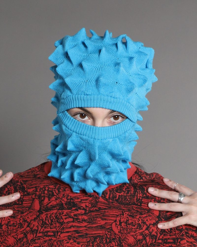 blue balaclava