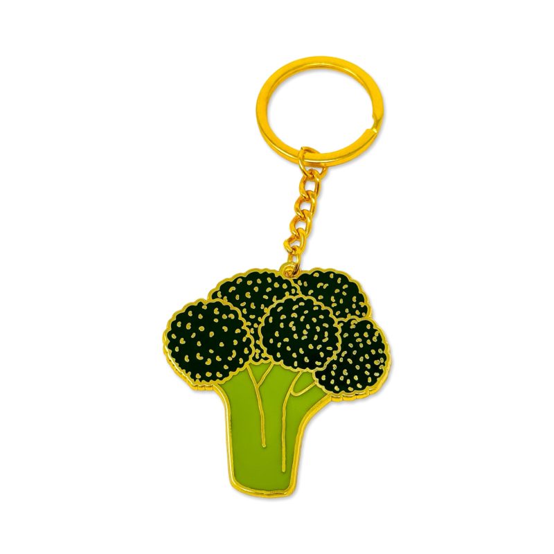 broccoli keychain accessories jenny lemons 321272