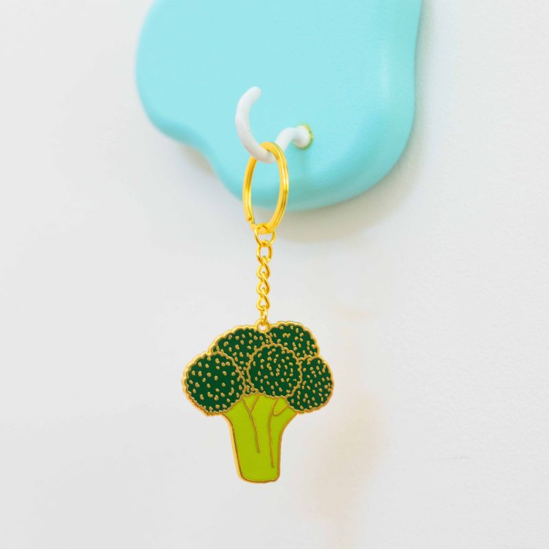 broccoli keychain accessories jenny lemons 513613