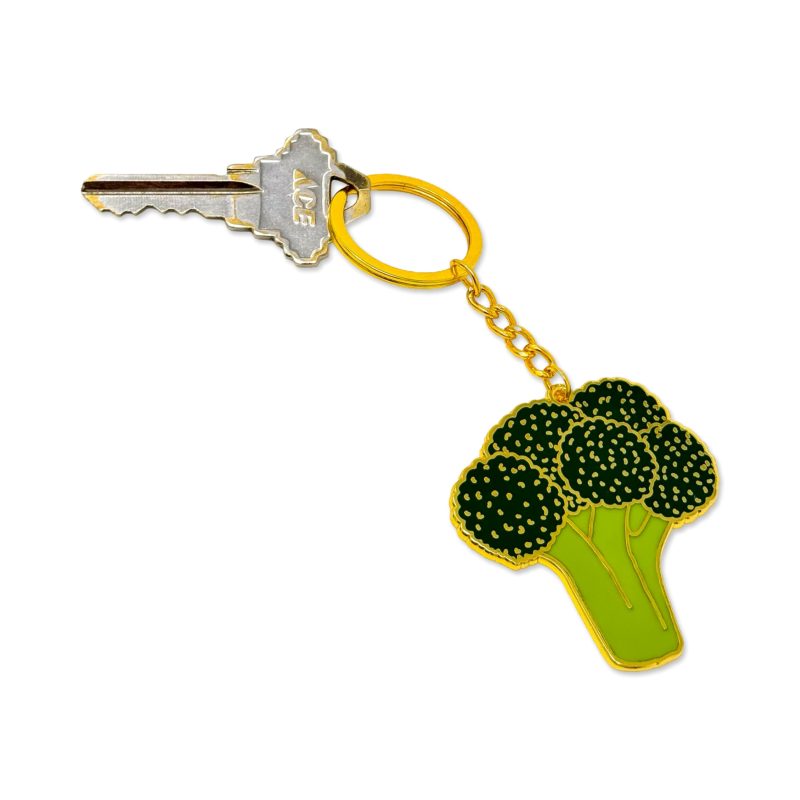 broccoli keychain accessories jenny lemons 937978