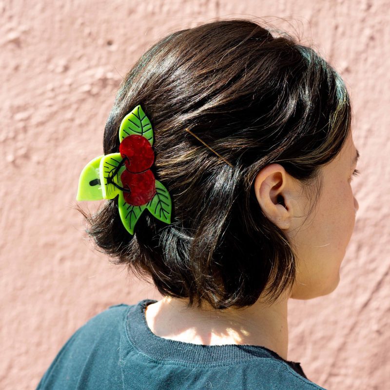 cherries hair claw accessories jenny lemons 107176