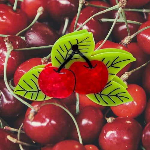 cherries hair claw accessories jenny lemons 128646