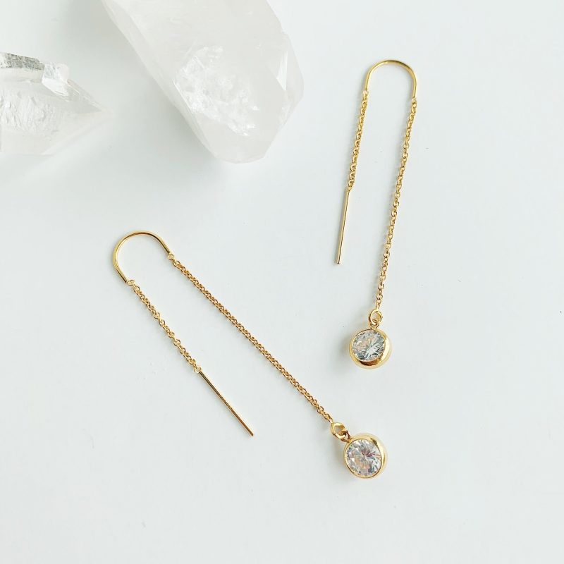 collette threader earrings 14k gf fl