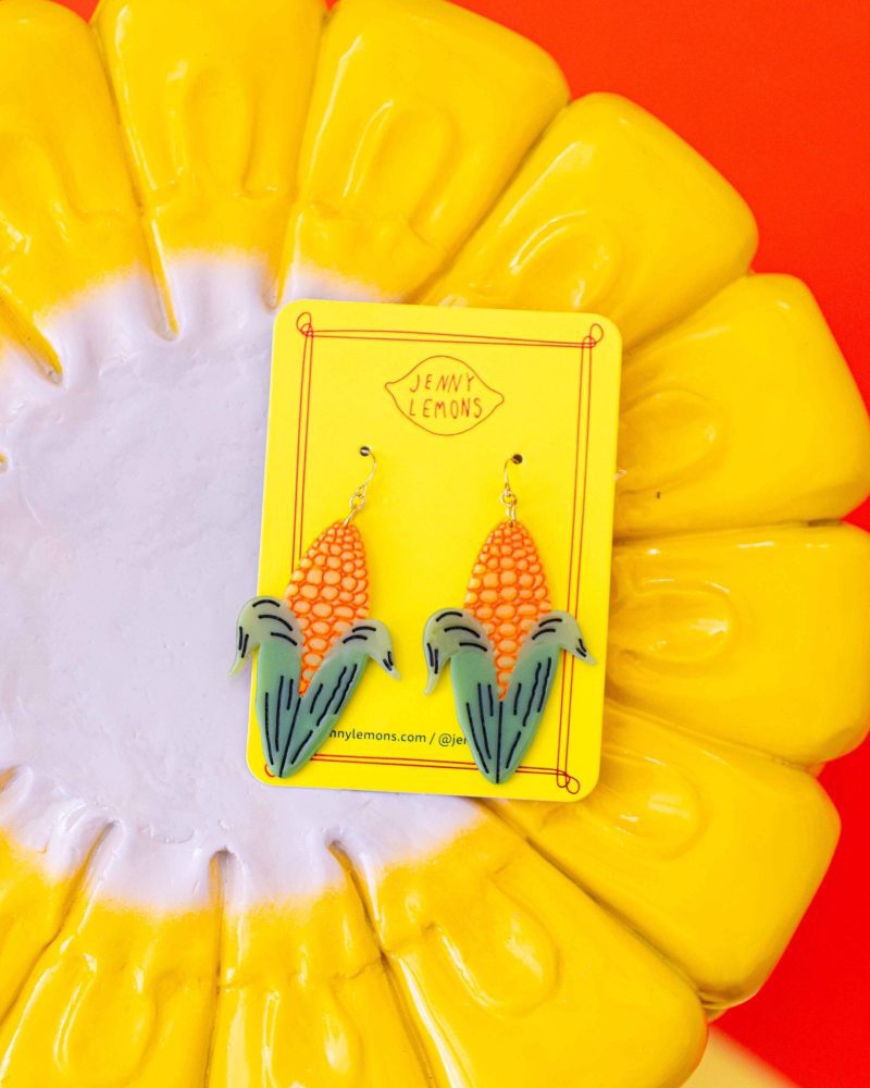 corn cob earrings jewelry jenny lemons 390581