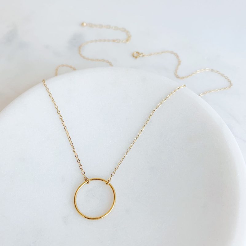 crescent necklace. 14k gf fl 01 13202eb5 e561 43f6 9085 c609804d1aed