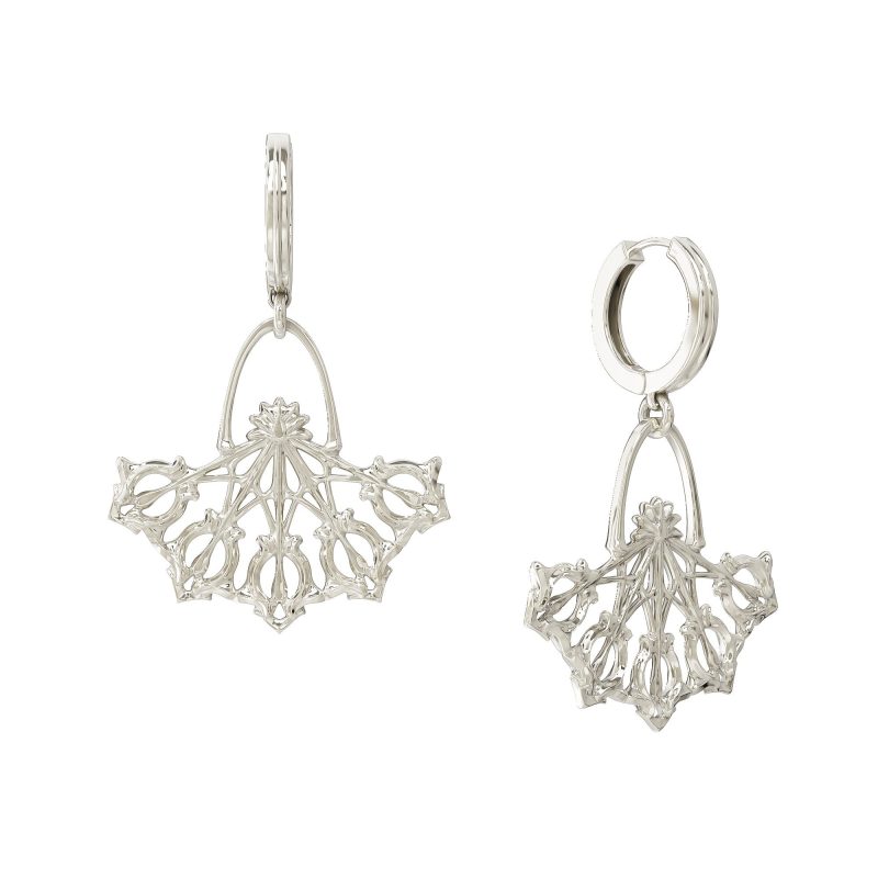 daphne earrings silver 531630